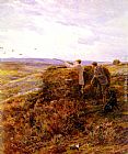 Heywood Hardy Famous Paintings - The Grouse Shoot